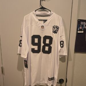 Max Crosby Jersey XXL